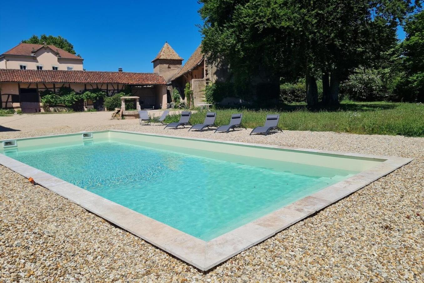 Gasthaus La Colombire Family House With Swimming Pool Ratenelle Exterior foto